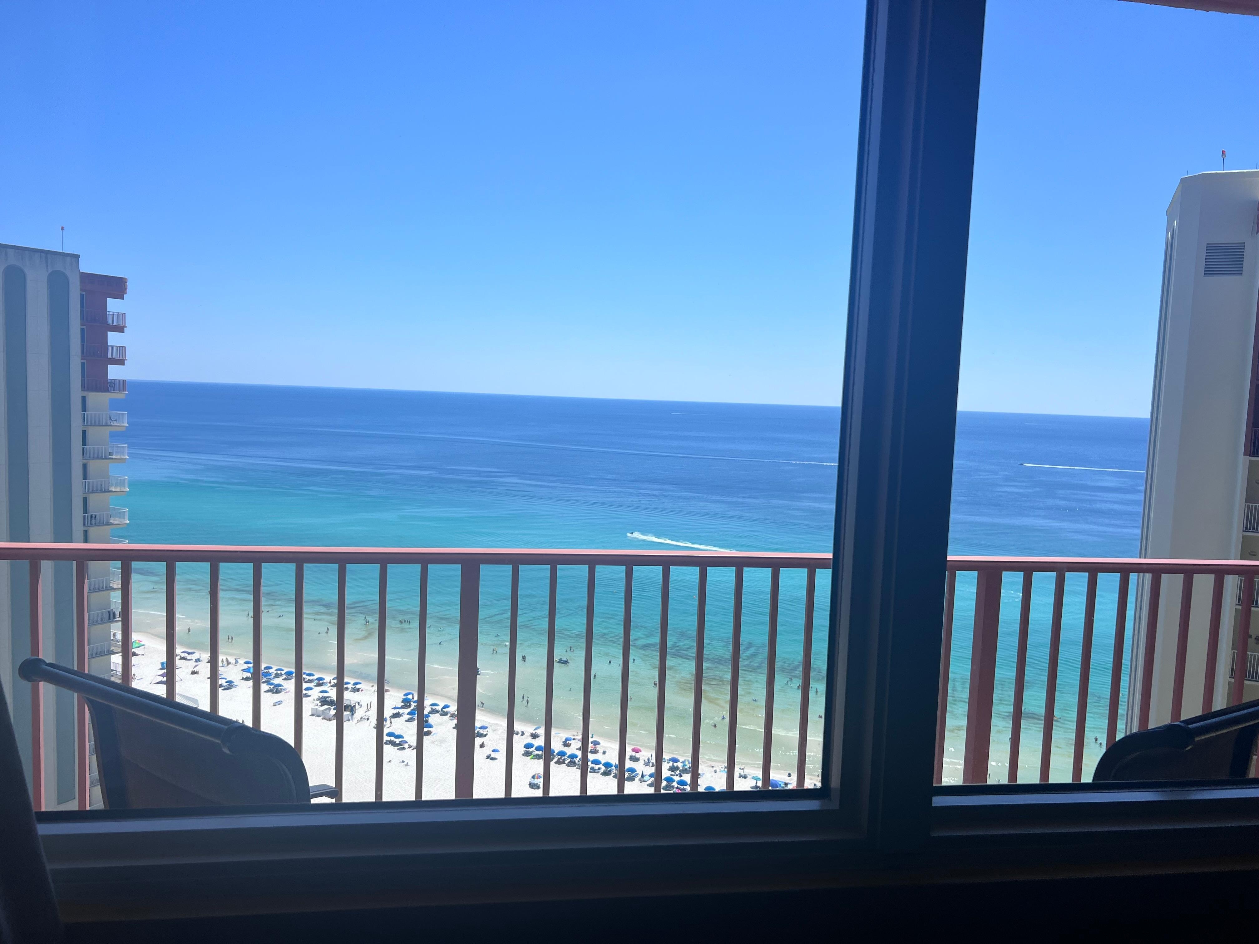 View from master bedroom 