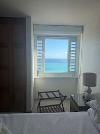 View from the bedroom window