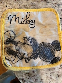 Dirty kitchen supplies