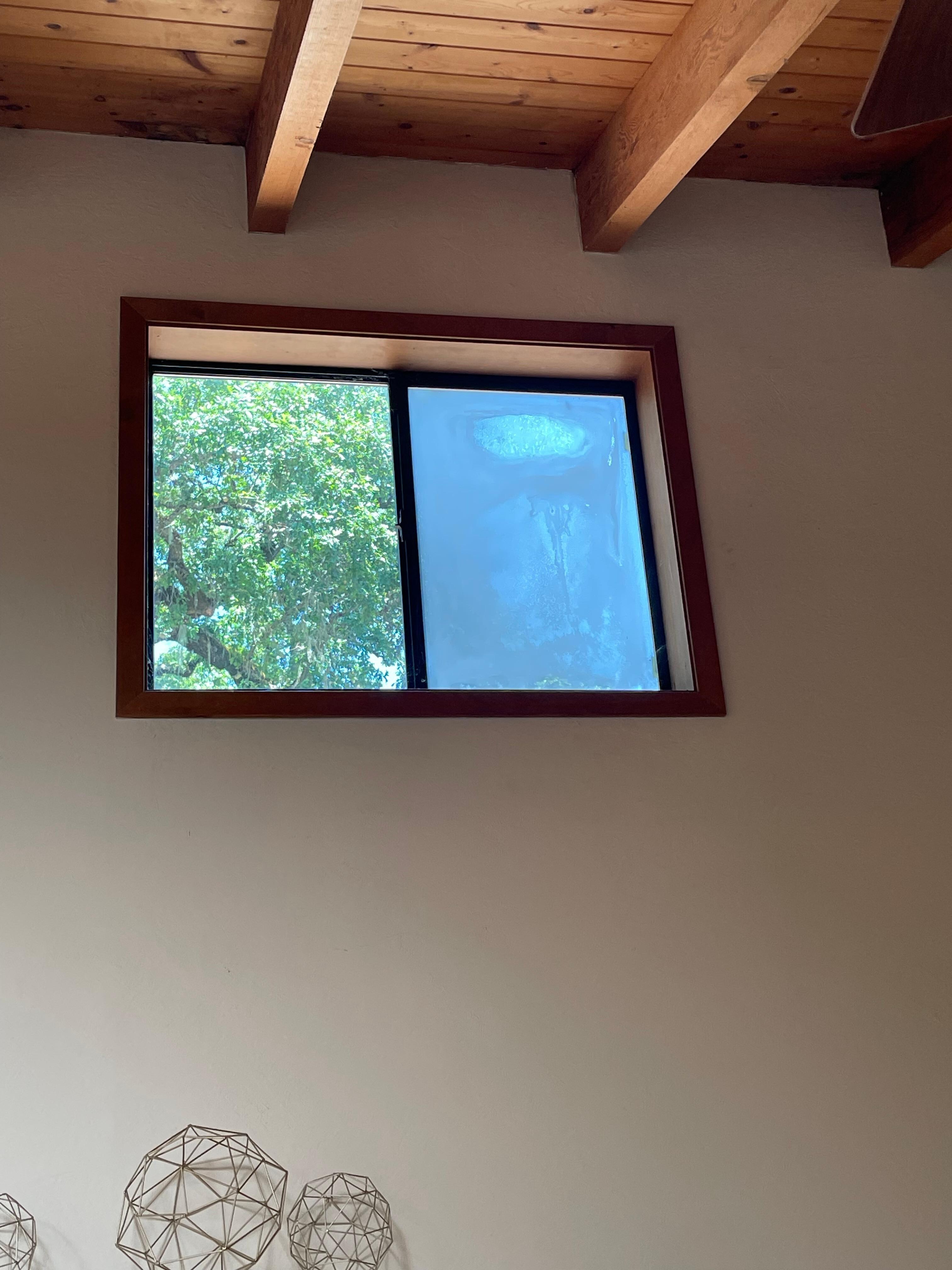 Windows that lost their seal long ago. The sink “in the walk in closet” did not drain