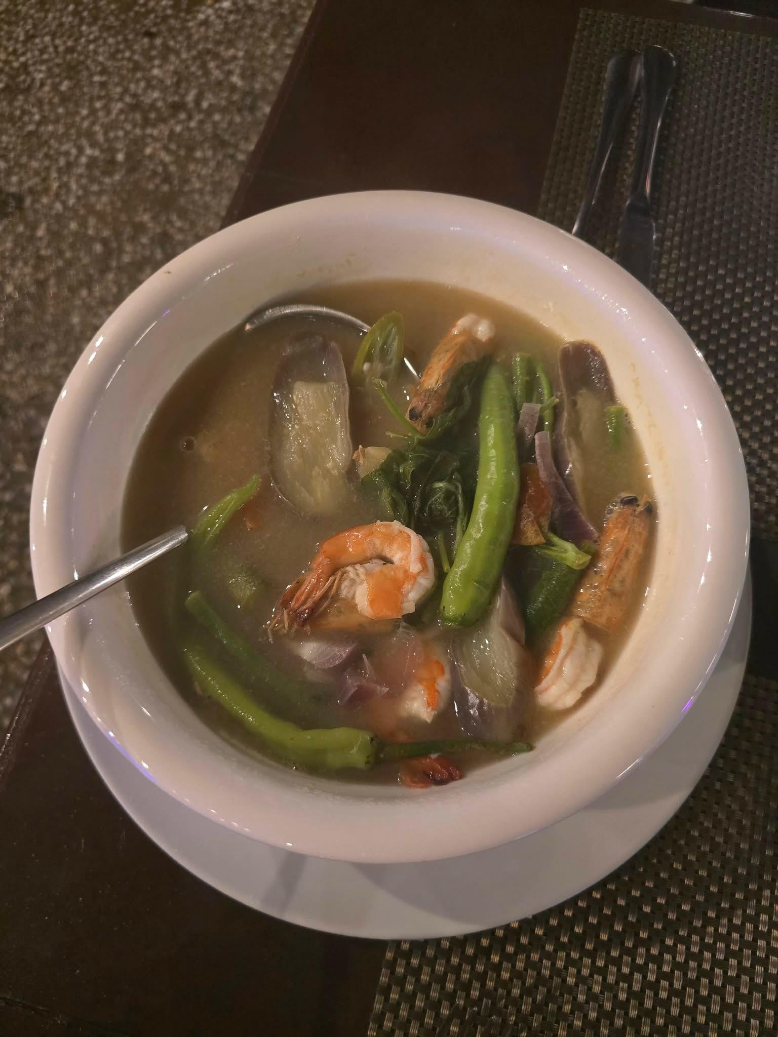 Essayer leur souper aux crevettes 