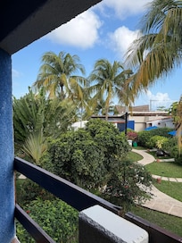 View from our room.
