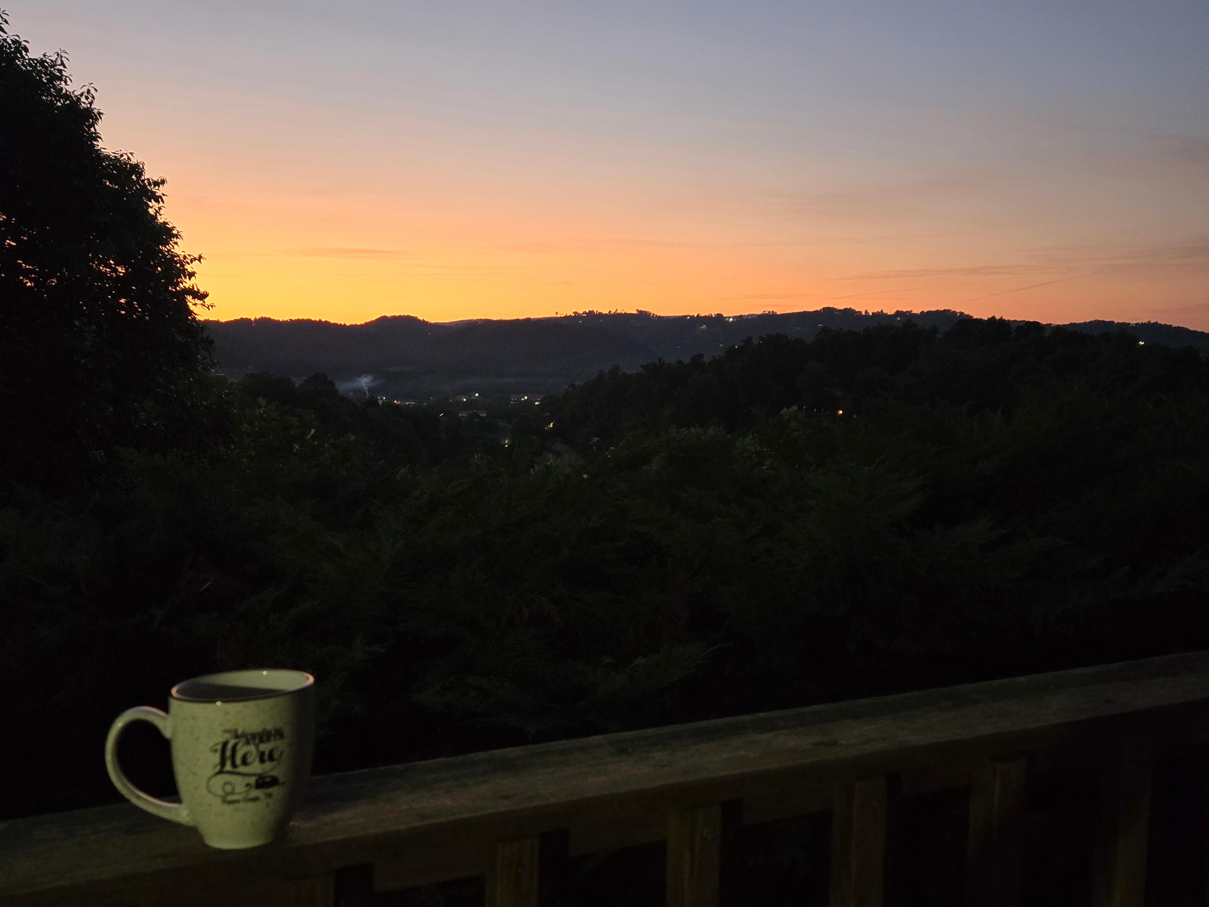 Night time view! 