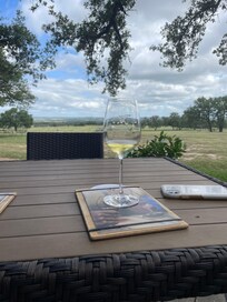 Wine tasting at Perdenales