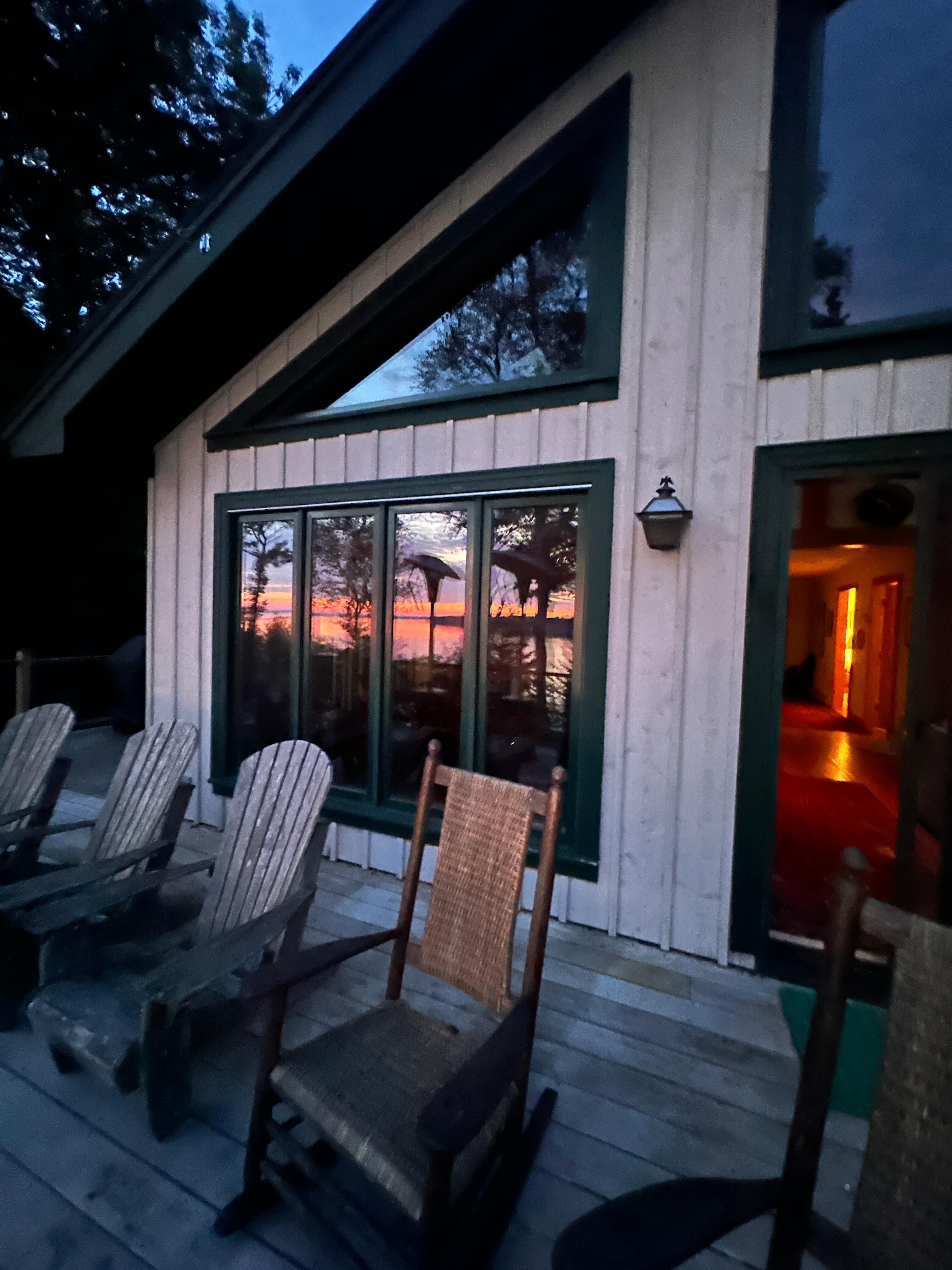The deck