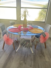 Perfect set up to celebrate!