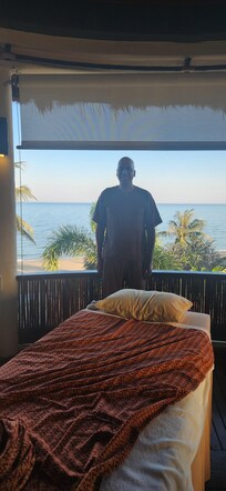 The spa with a breathtaking view