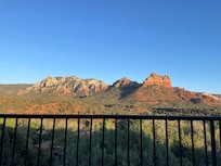 View from the our balcony at The Cliffs.