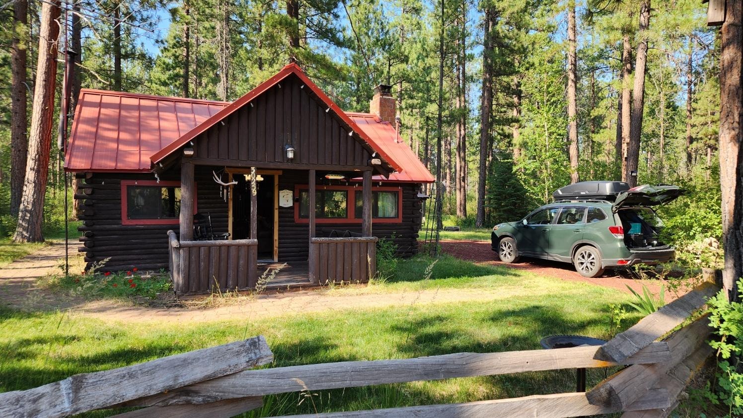Front of Cabin