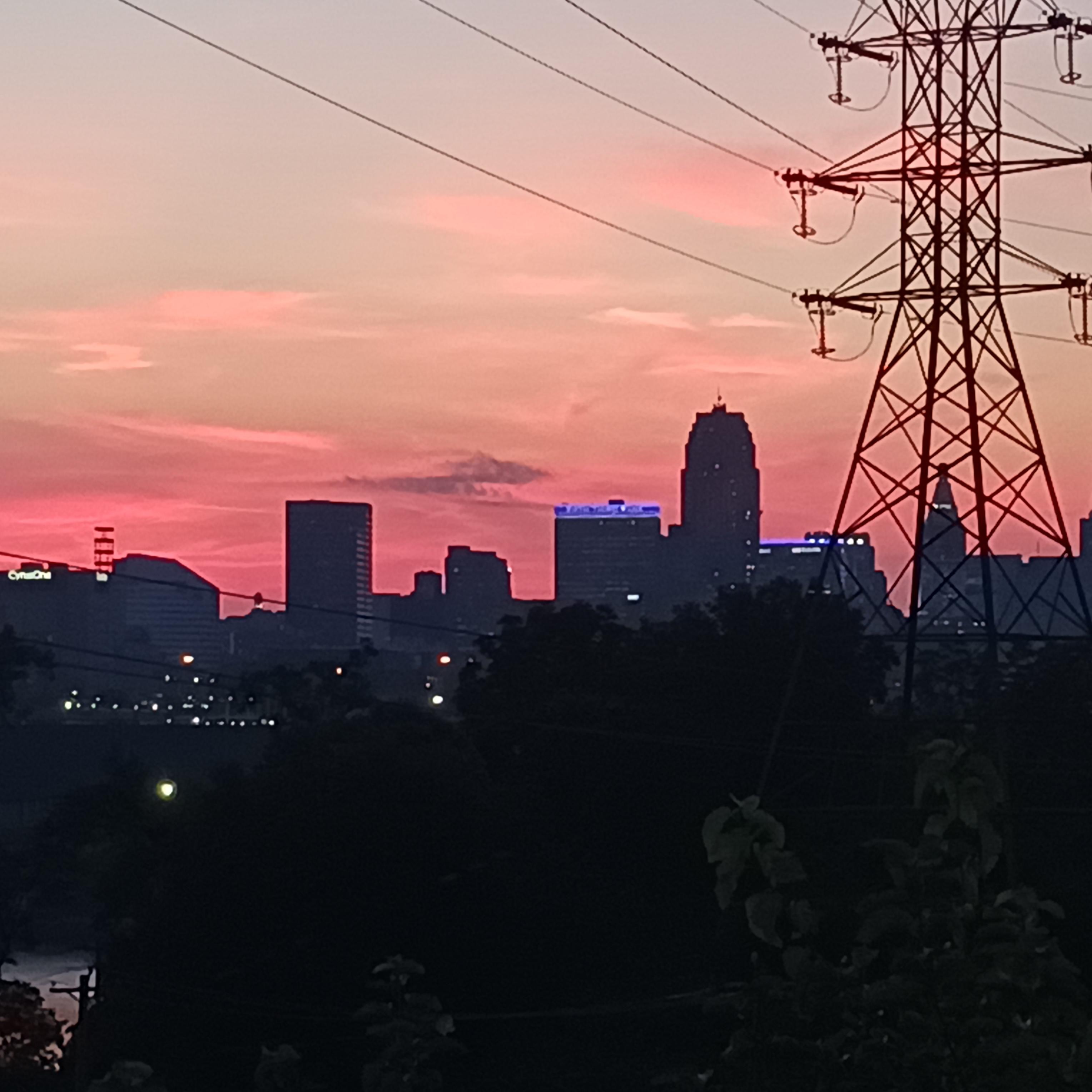 Good morning, Cincinnati. Love the sunrise view from the deck.