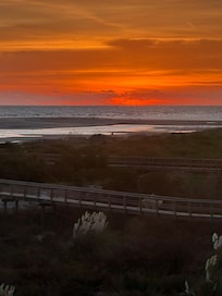 Sunrise from the balcony