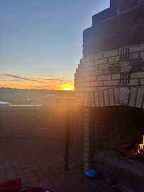 One of the sunsets during our stay.