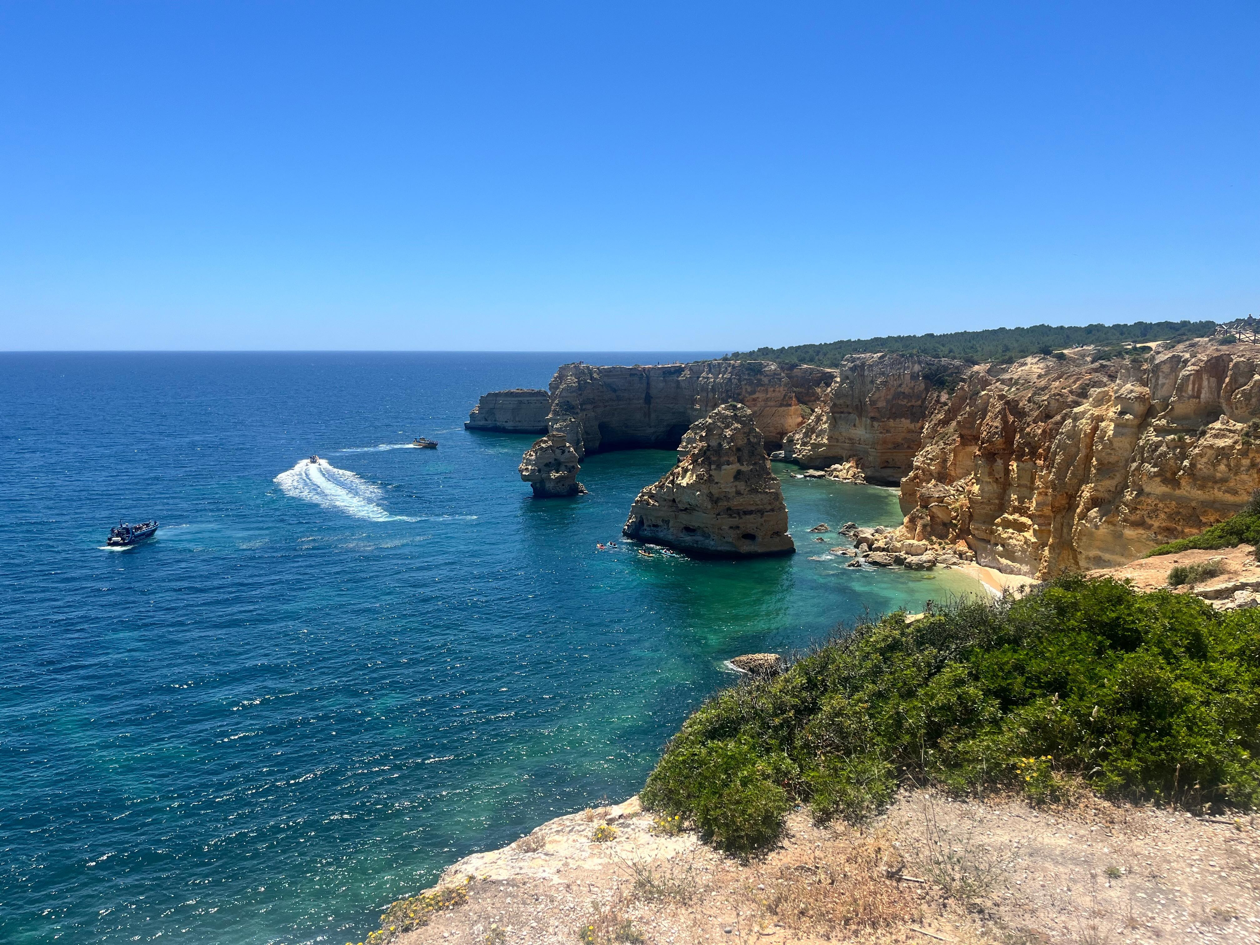 View from hike on Algar Seco