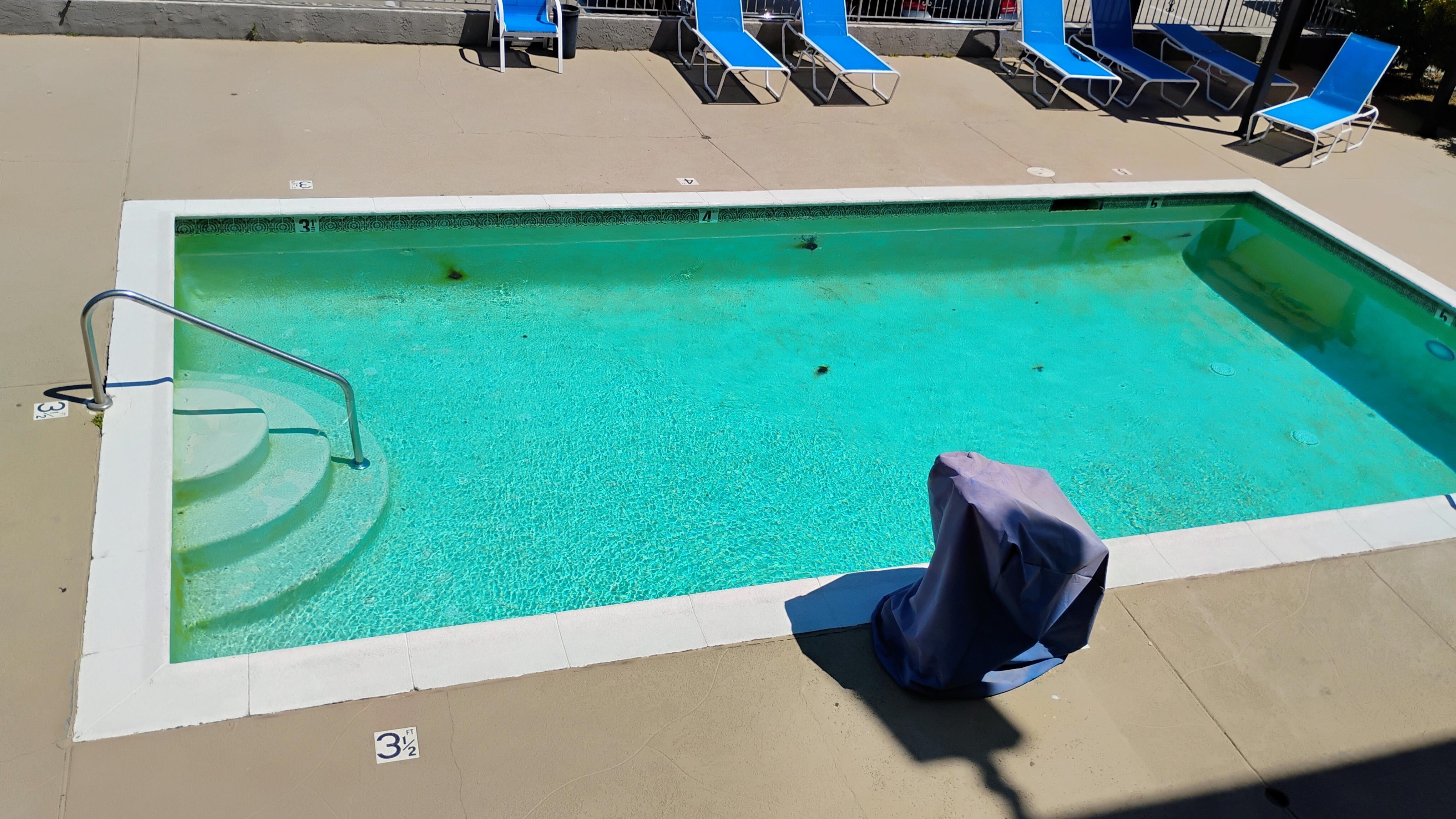 This is what the pool looks like