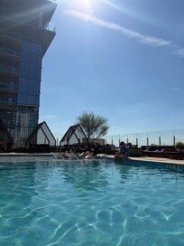 Rooftop pool