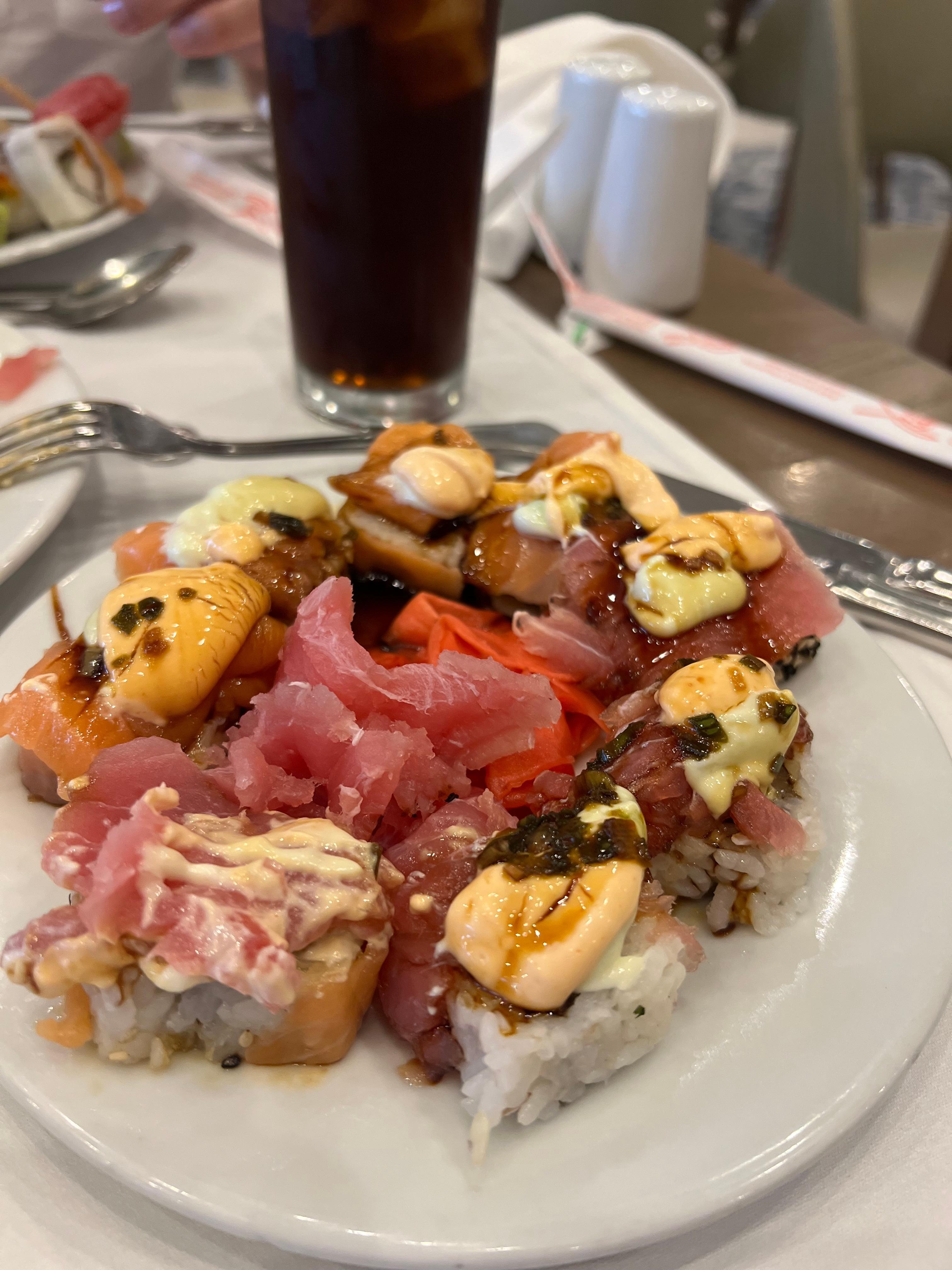 Very good sushi!