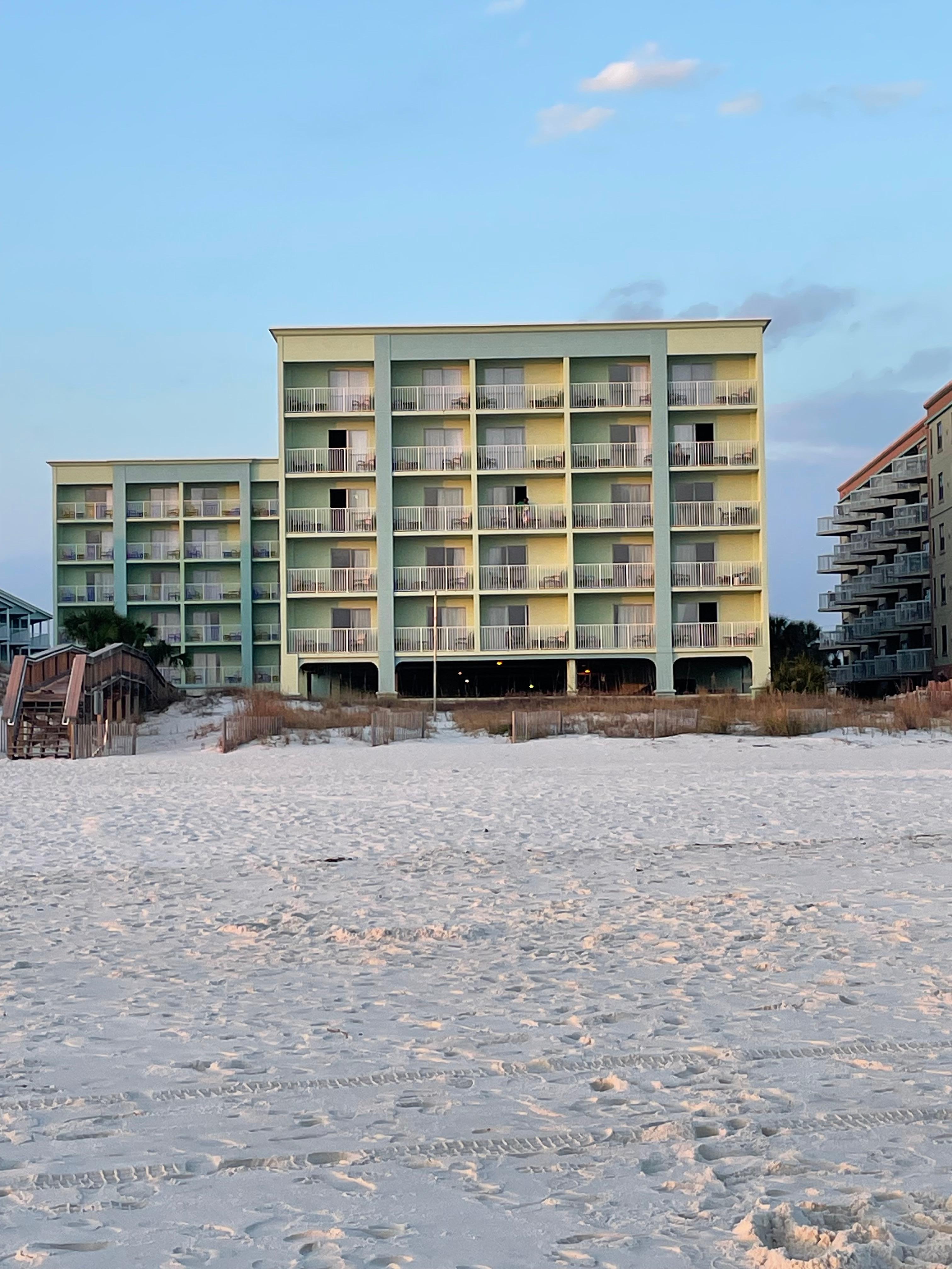 The view was very nice,