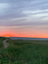 Port Hood beach sunset.