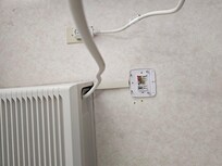Bare wires for wall controls