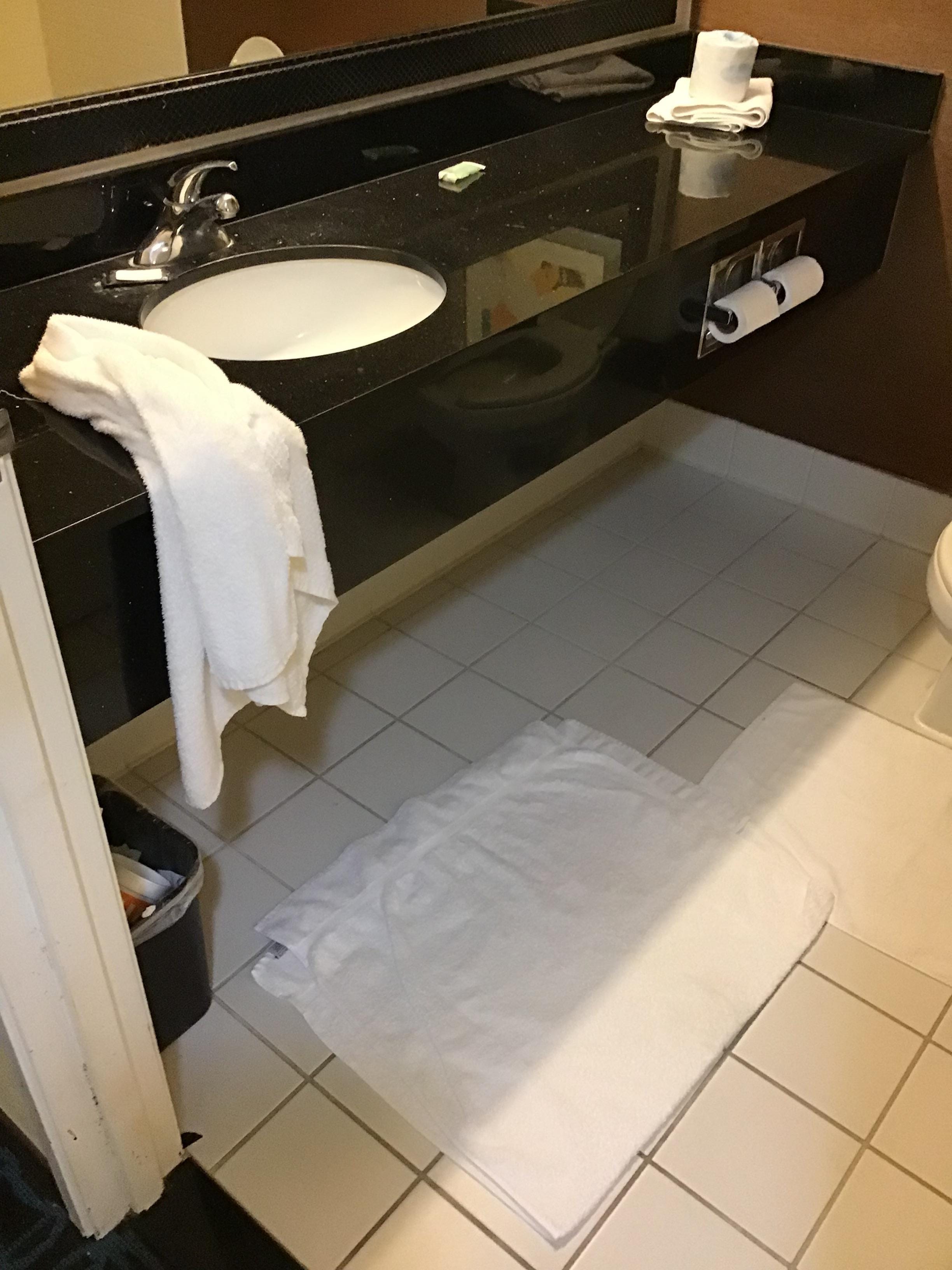 Towels I been using the same ones for 4days already 