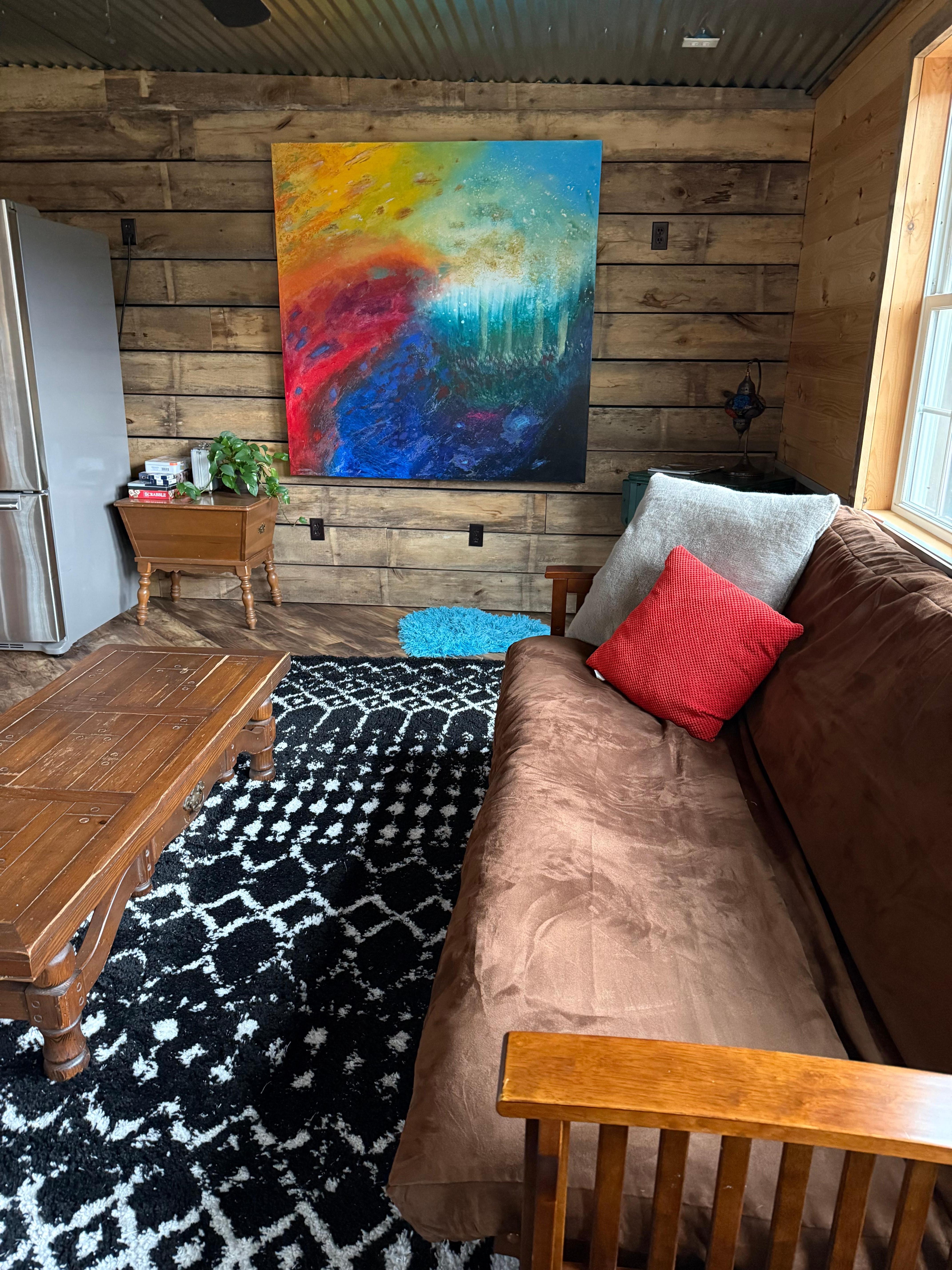 The gorgeous sun porch (heated).