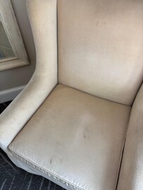 Chair inside the room, gross.