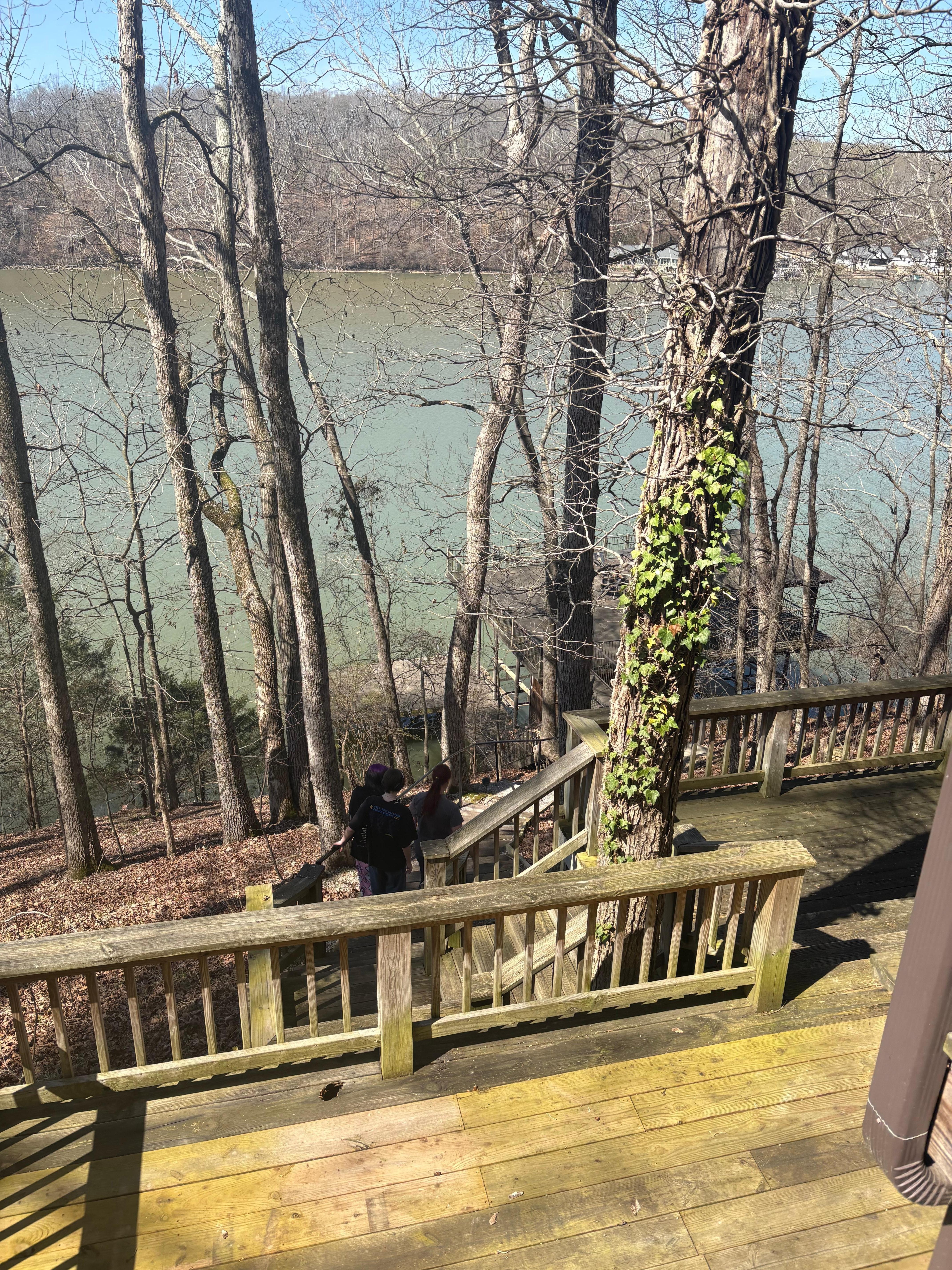 The property provided the opportunity to enjoy nature without having to go too far. 