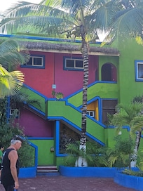 landing ,stair to our condo