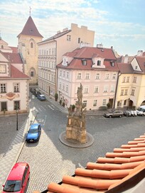 View from the front window of apart.