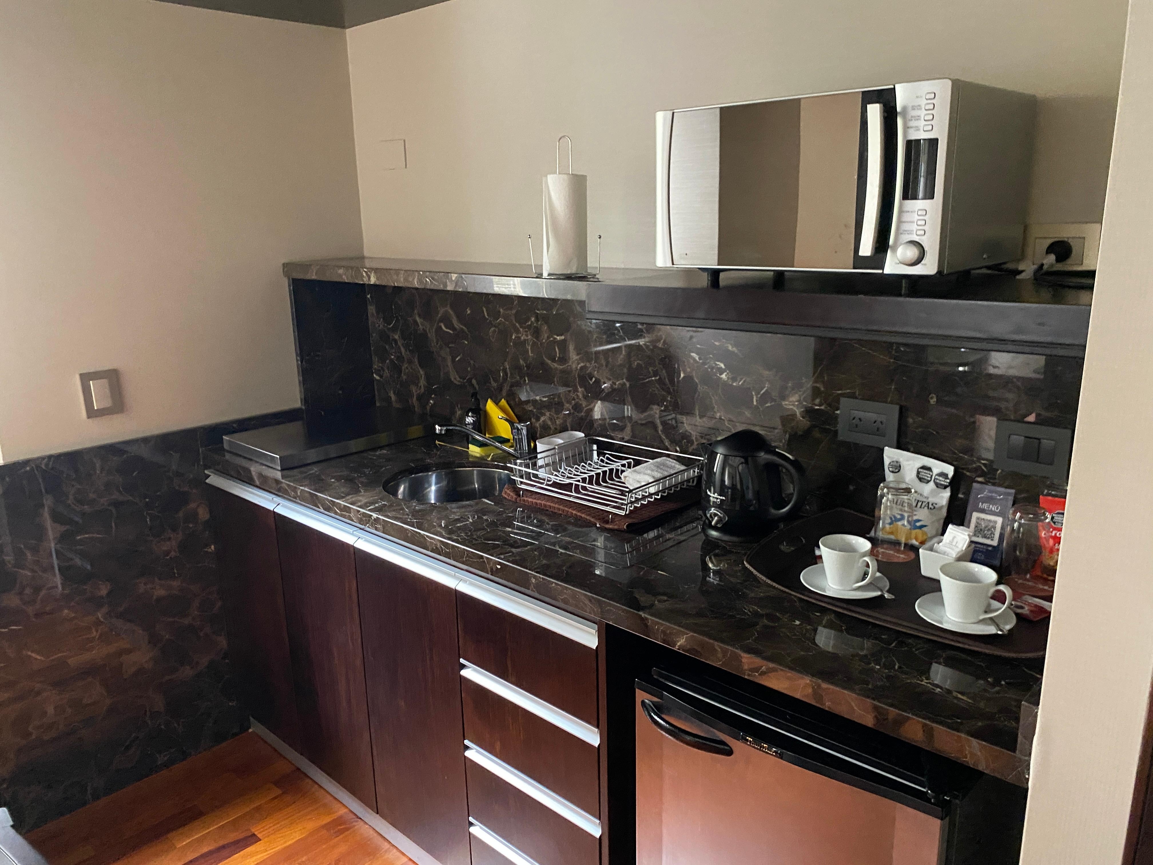 Kitchen facilities in the room (Suite)