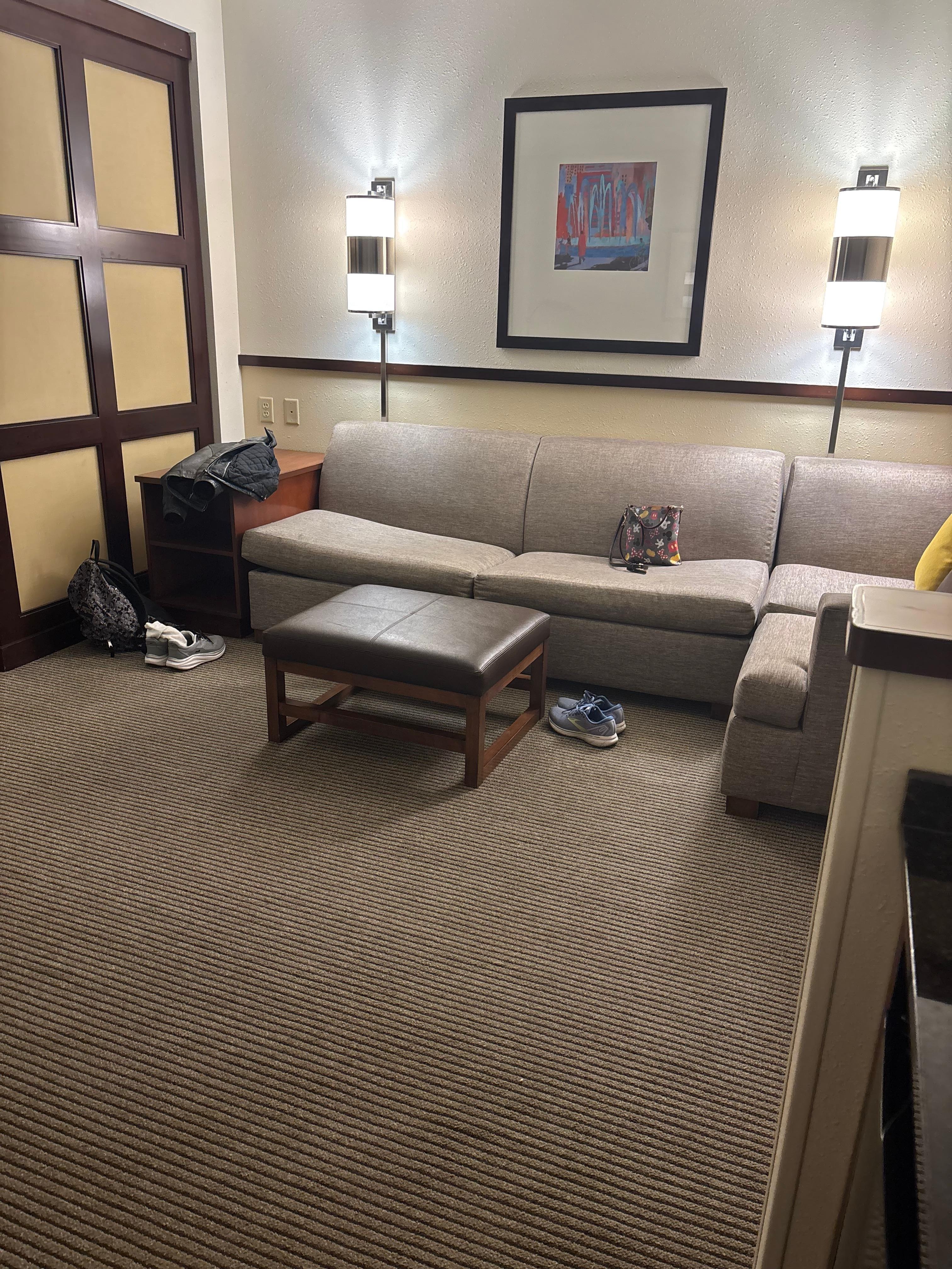 Was surprised at just how much room we had!