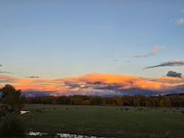 Looking off the back deck