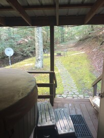 Back porch view