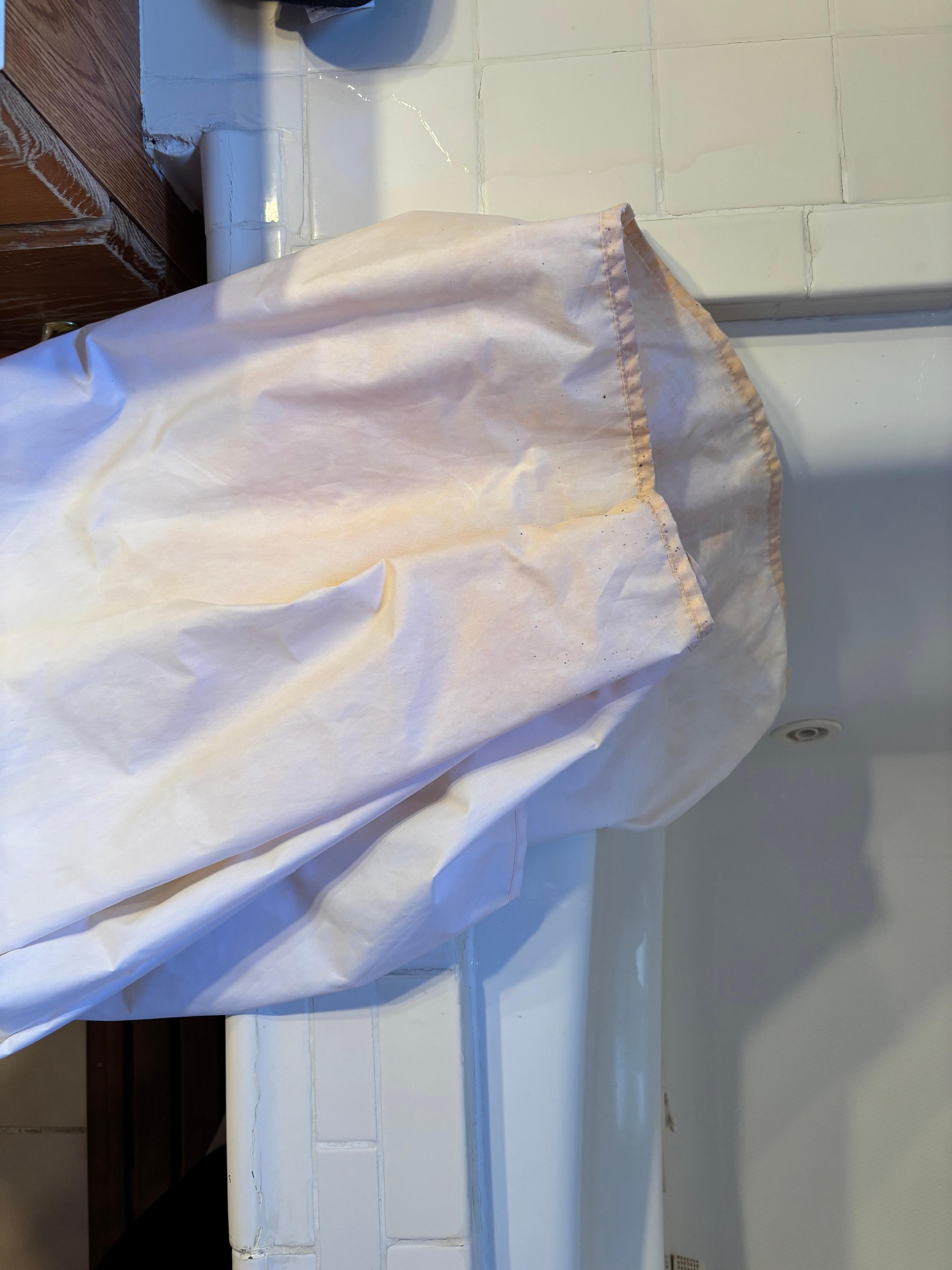 I forgot to photograph the tub before I cleaned it but the jets all had this same orange-ish color.