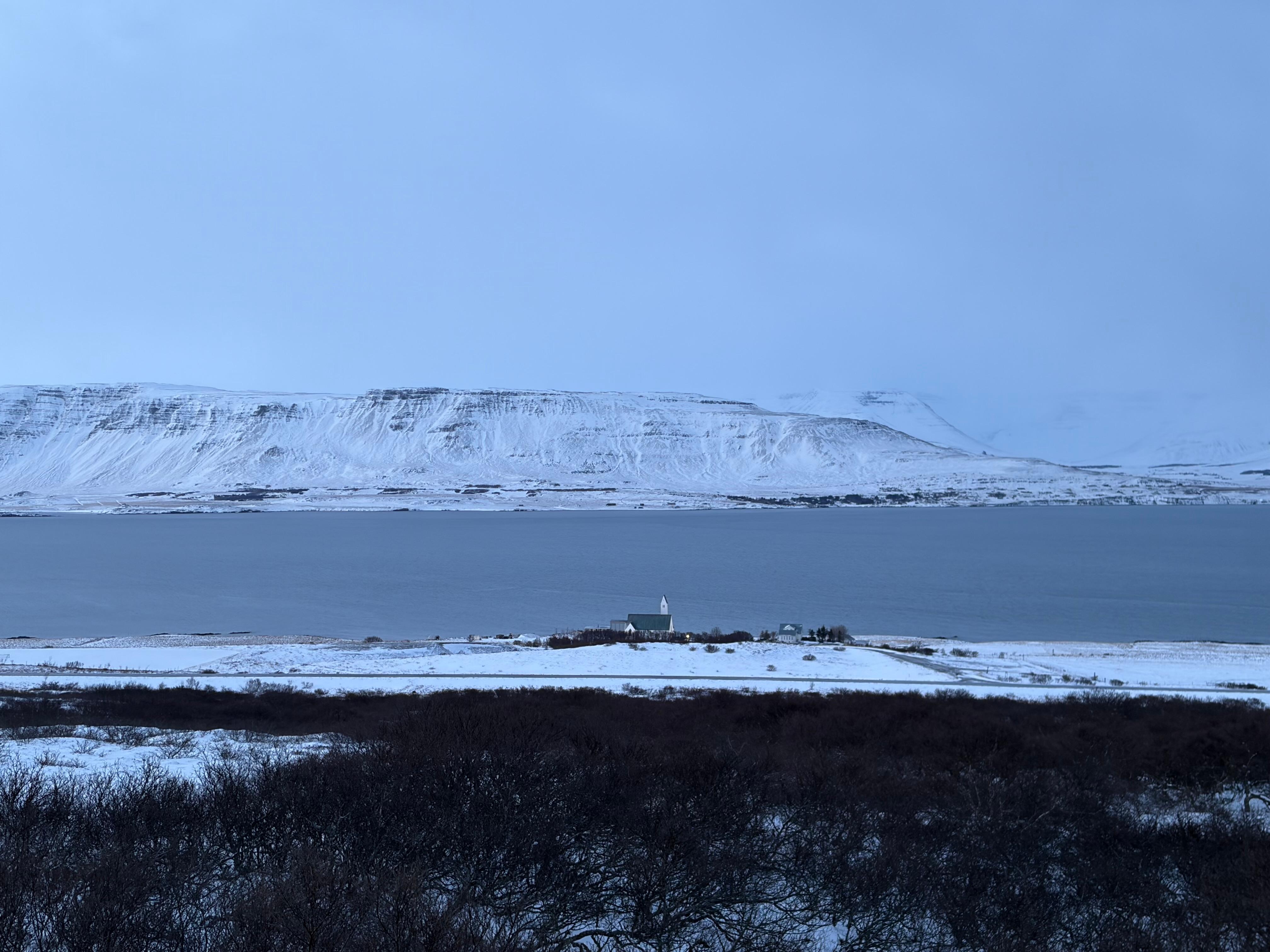 Hvalföður from near the hot tub