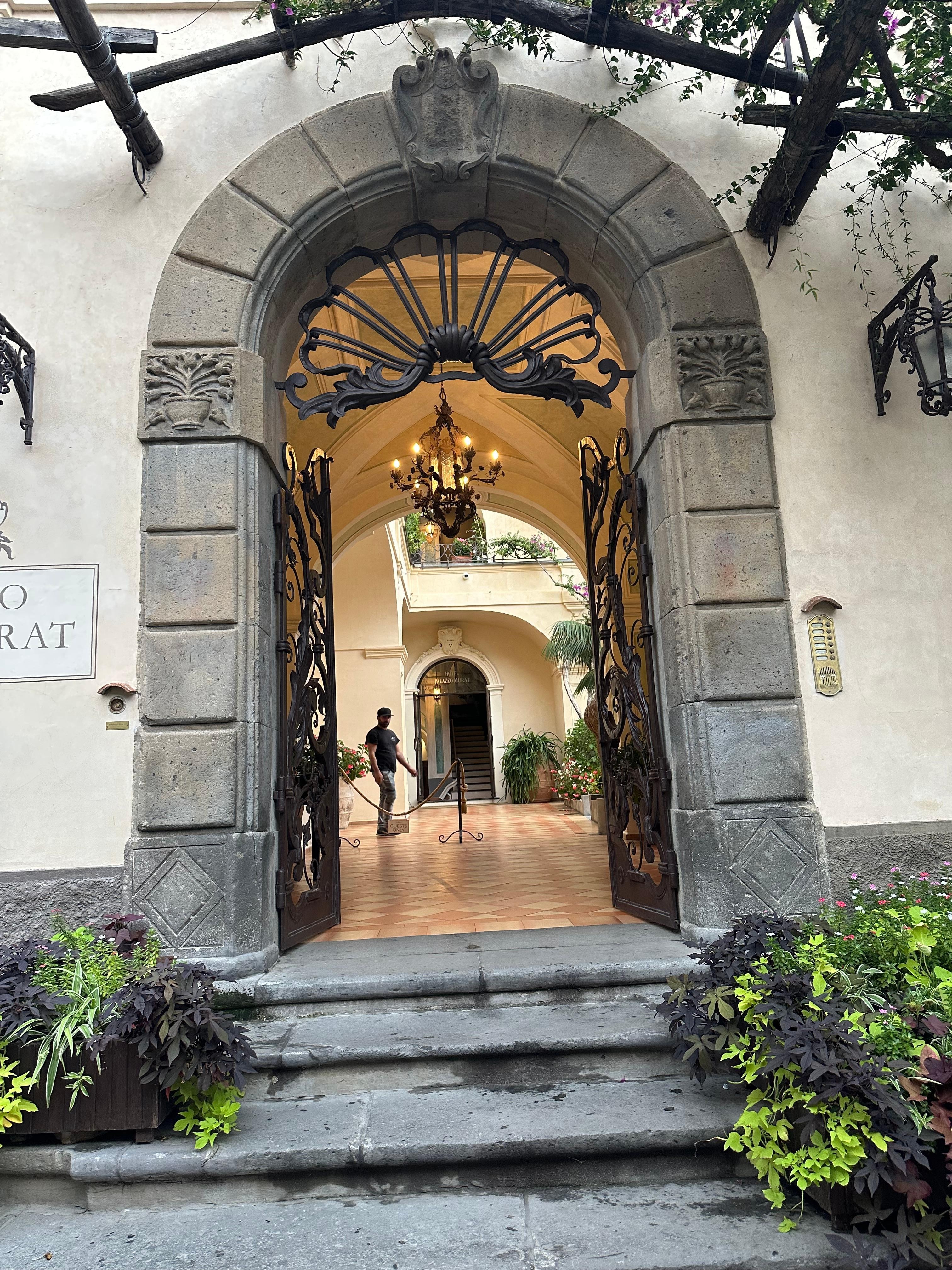 Hotel entrance