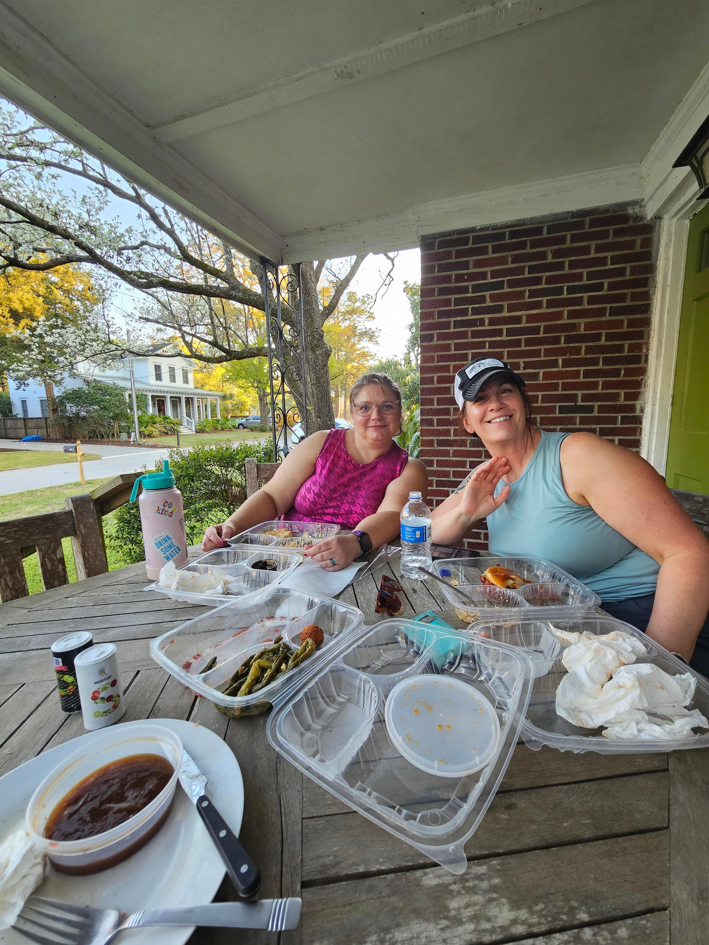 Dinner from Paiges Okra Grill