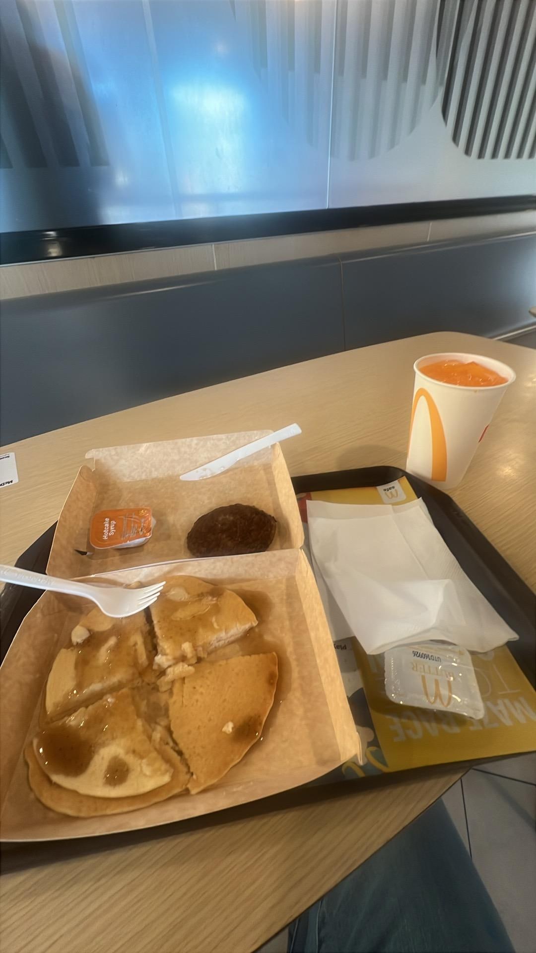 My McDonald’s breakfast.