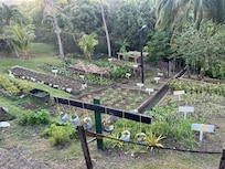 Garden on property