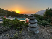 Lever de soleil le jour de notre départ