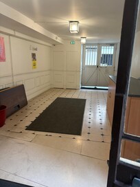 This is the second door you have to go through. There are two door, front courtyard, second door, this is a pic of the second foyer.