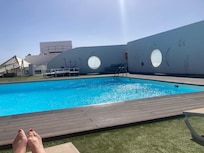 Rooftop pool