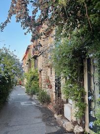 The charming street.