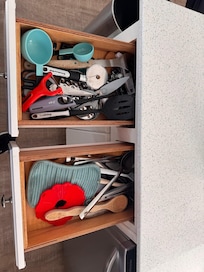 Rusted kitchen utensils