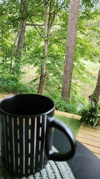 Coffee with a view