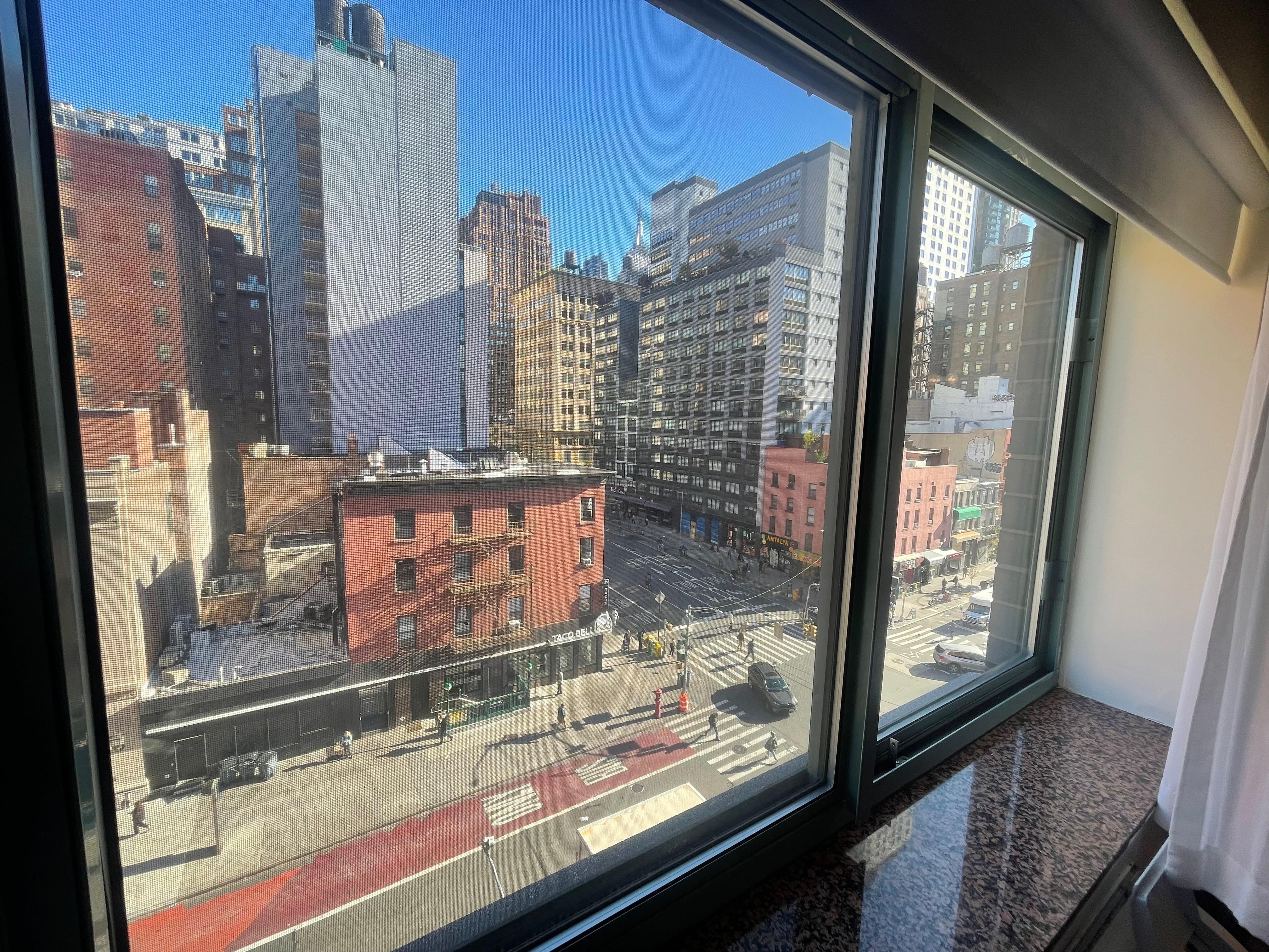 The view from our window (5th floor)