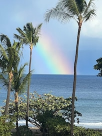Rainbow from the lanai