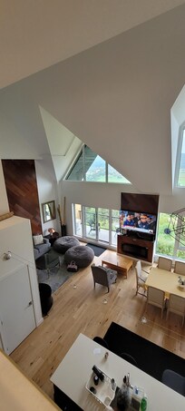 View from the loft area