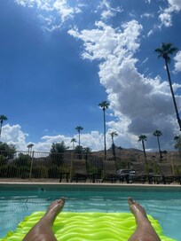 Floating the day away without a care in the world!