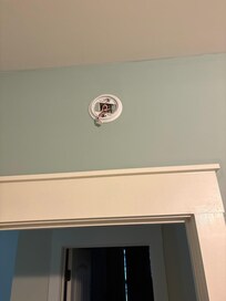 Missing smoke detector